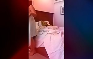Delhi Hotwife Ada teasing hotel room subsidy guy open nude.