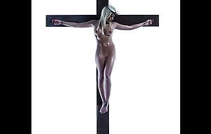 Female Jesus Crucified Undress Finnish Audio
