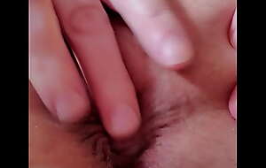 Close up of guy fingering his ass