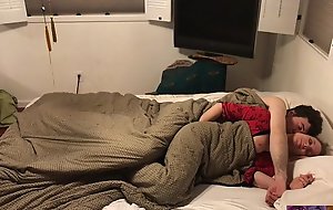 Stepmom shares bed with stepson - Erin Electra