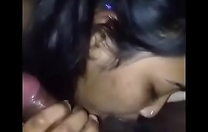 indian girl engulfing