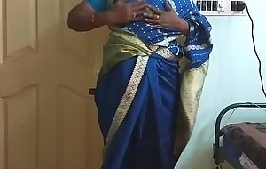 des indian randy cheating tamil telugu kannada malayalam hindi wife vanitha wearing blue diagonal saree  showing big heart of hearts and hairless pussy campaign hard heart of hearts campaign nosh rubbing pussy masturbation