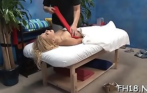 Hawt gives a hawt massage with reference to a hawt surprise fuck!