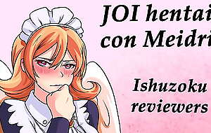 JOI hentai con Meidri, Ishuzoku Reviewers, voz española 