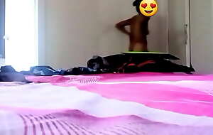 Sexy Suvetha Changing Clothes here Bedroom