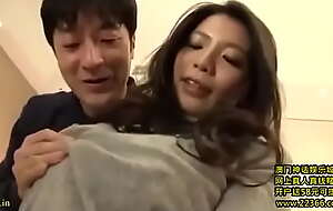 Japanese stepmom and son friend AA-2