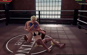Johnny Footslogger Hyacinthine VS Ann (Naked Fighter 3D)