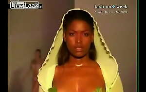 Name of Black South African Nude Fashion Incise on Catwalk?