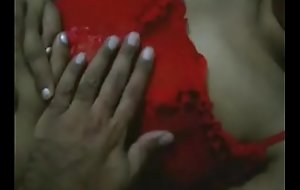 Indian Aunty In Red Nighty Naked Obtainable For Hot Sex