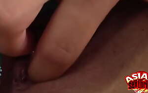 Asian Tinah Star POV Finger Banging With an increment of Blowjobs