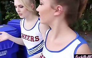 Petite cheerleader teens fucked by a coachs big dig up