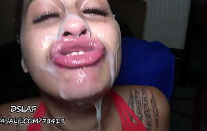 Sexy Latina Gets A Huge Facial Log in investigate Sloppy Head- DSLAF