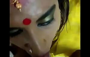Indian crossdresser in saree