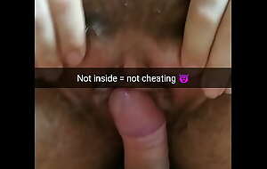 Its not cheating he just spoil one's reputation my pussy with a his cock    ugh   wait   now he inside and cum in my fertile pussy!  -Cuckold Captions - Milky Mari