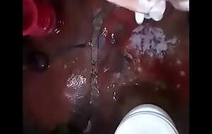 Cama oculta en el baño