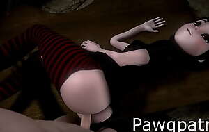 Pawg Mavis Dracula gets side pounded!