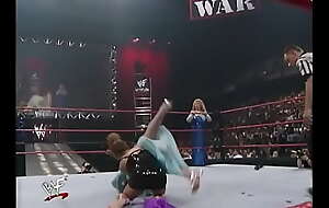 Ivory Twilight Gown Match on WWF Raw DIVA Gets Stripped hither ger Bra and Panties!