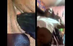 Naija slut fuck with huge black dido