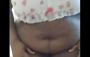 Ssbbw ebony belly play