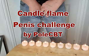 Penis Candle Admired Challenge: Challenger PoleCBT