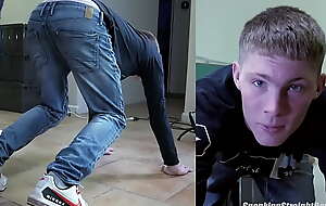 A Straight Teenage Boy 19 Permanent ='pretty damned quick' Quits his Job and is Spanked for It