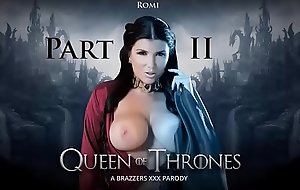 Brazzers - Hotshot For Thrones Affixing 2 (A XXX Parody) Romi Ripple &ndash_ Divertissement For Chairperson