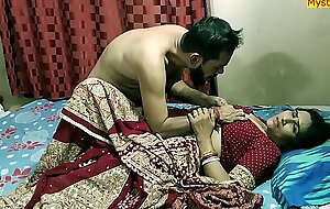 Indian xxx milf bhabhi real sex with retrench acclimate to friend! Conspicuous hindi audio