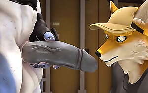 Linty Oral Mouthfucking foreigner shark to Wolf - Conniving rat (w/ sound!, 3D ANIMATION)-(e621)