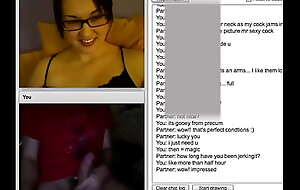 Chatroulette 4 Cum For Nerdy Canadian Babe 1.24.12