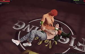 Aine O'Rackie VS Gigi (Naked Fighter 3D)
